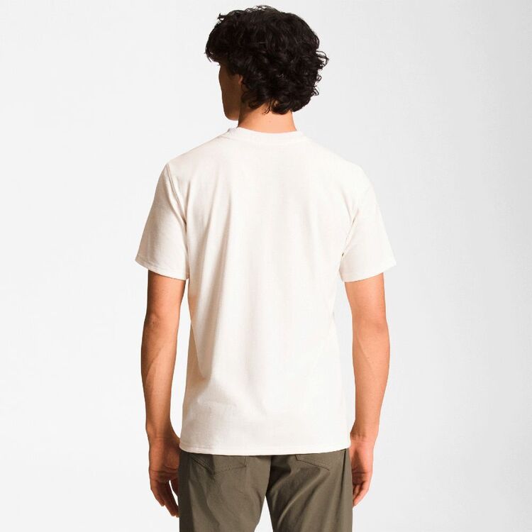 The North Face Men's Heritage Patch Short Sleeve Tee Gardenia White