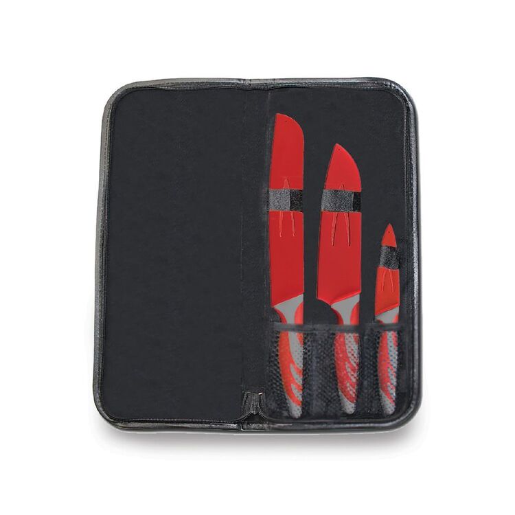 Campfire Knife Set 3 Piece with Pouch