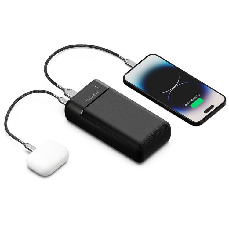Cygnett Chargeup Essential 30k Powerbank Black 30K