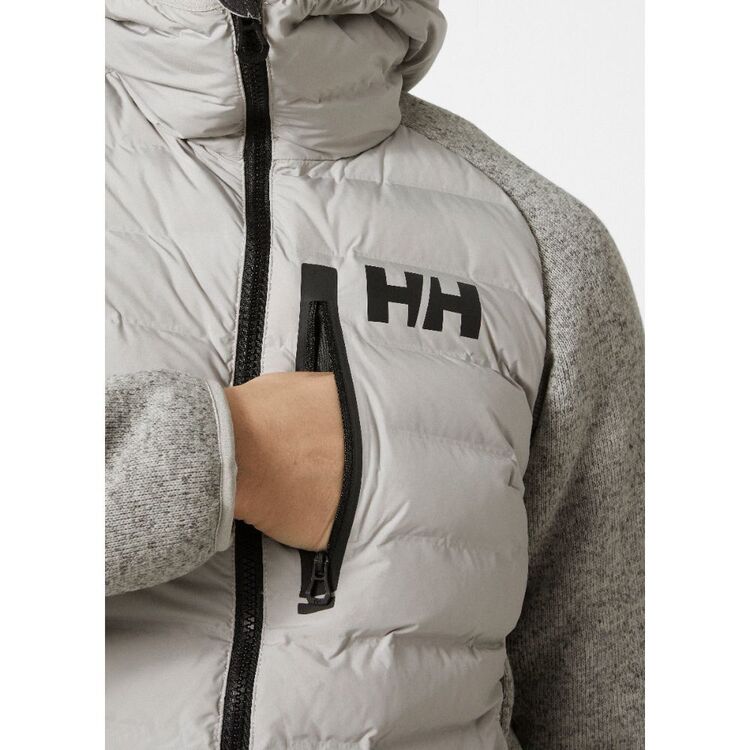 Helly Hansen Women's Arctic Ocean Hybrid Insulated Jacket Mellow Grey