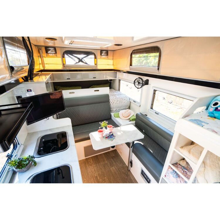 Austrack Talawana X16B Series 3 Hybrid Camper Grey