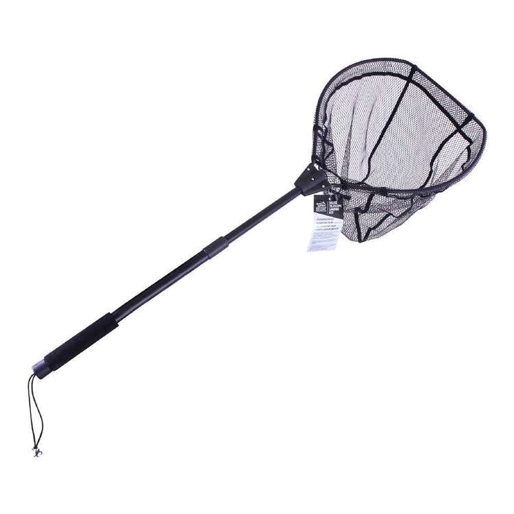 Jarvis Walker Deluxe Telescopic Landing Net Black Medium