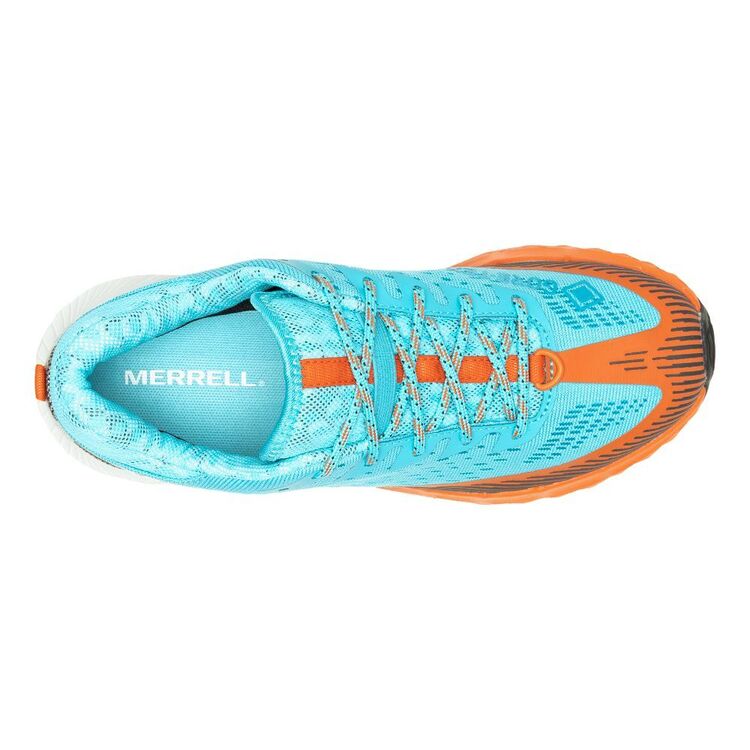 Merrell Women's Agility Peak 5 Gore-Tex Trail Low Hikers Atoll / Cloud