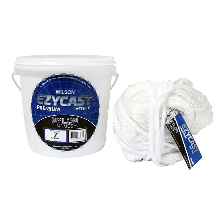 Wilson Ezy Cast Net Nylon 9' x 1'' with Lead 210/6 Clear