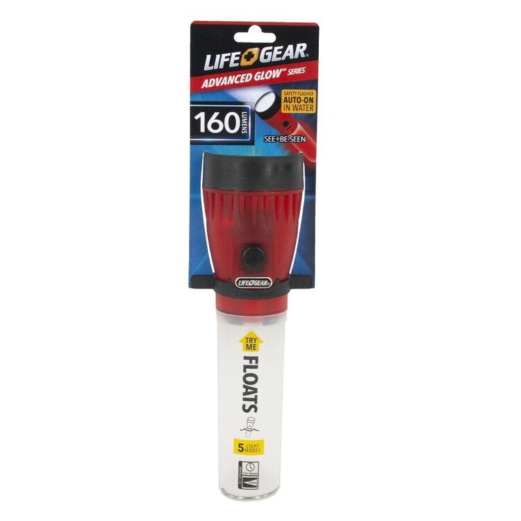 Life + Gear 160 Lumen 3AA Floating Glow Torch Multicoloured 160 Lumens