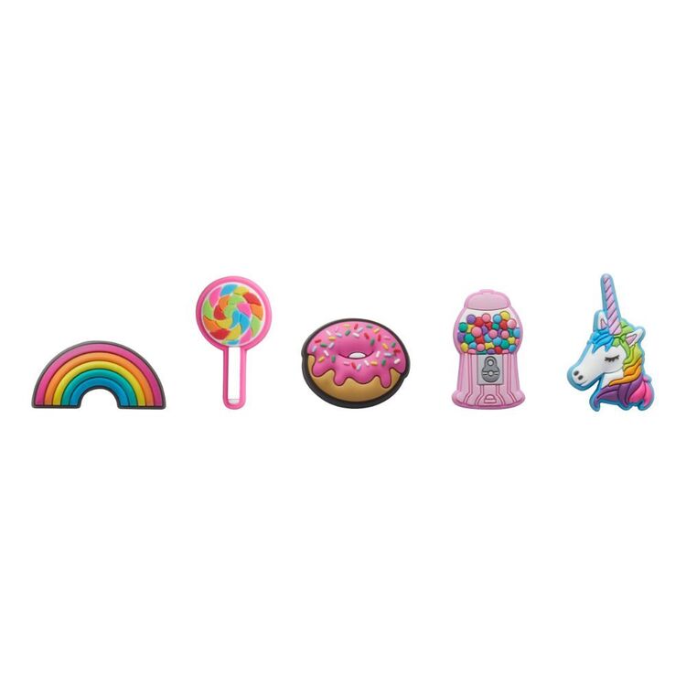 Crocs Everything Nice Jibbitz 5 Pack Multicoloured