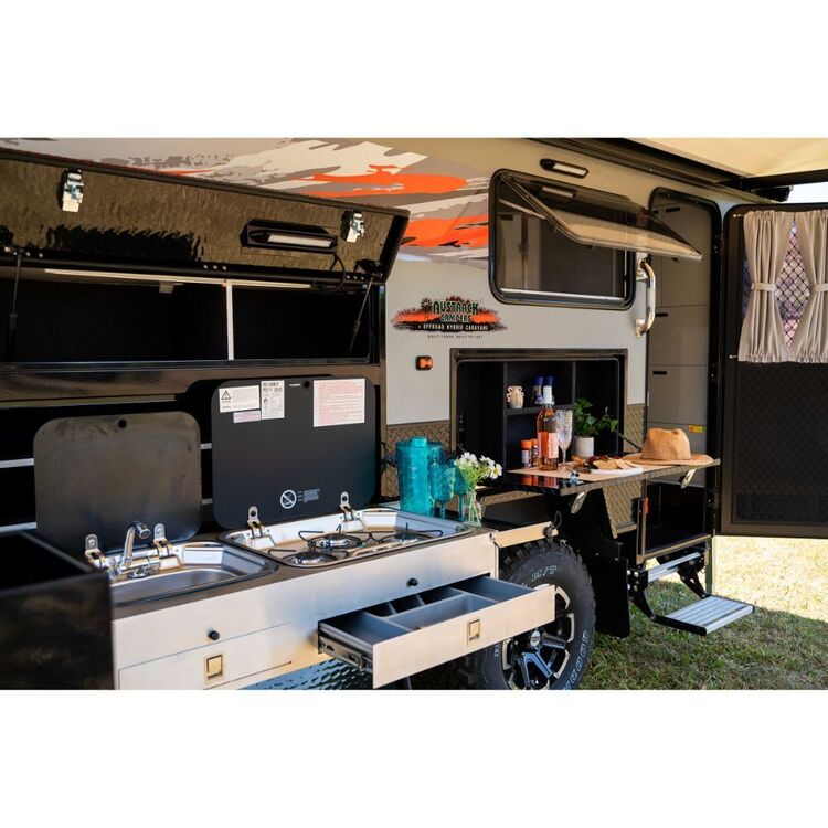 Austrack Talawana X15 Series 3 Hybrid Camper Grey