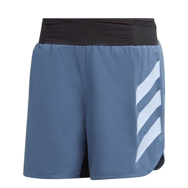 adidas Men's Terrex AGVC Run Shorts Steel