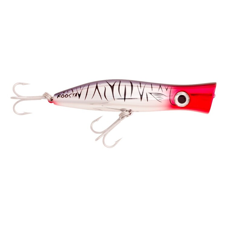 Halco Roosta Popper 135 Lure Chrome Tiger 135 mm