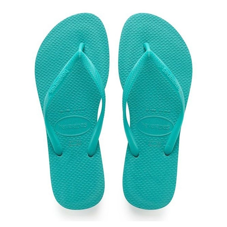 Havaianas Kids' Slim Thongs Lake Green 25-26