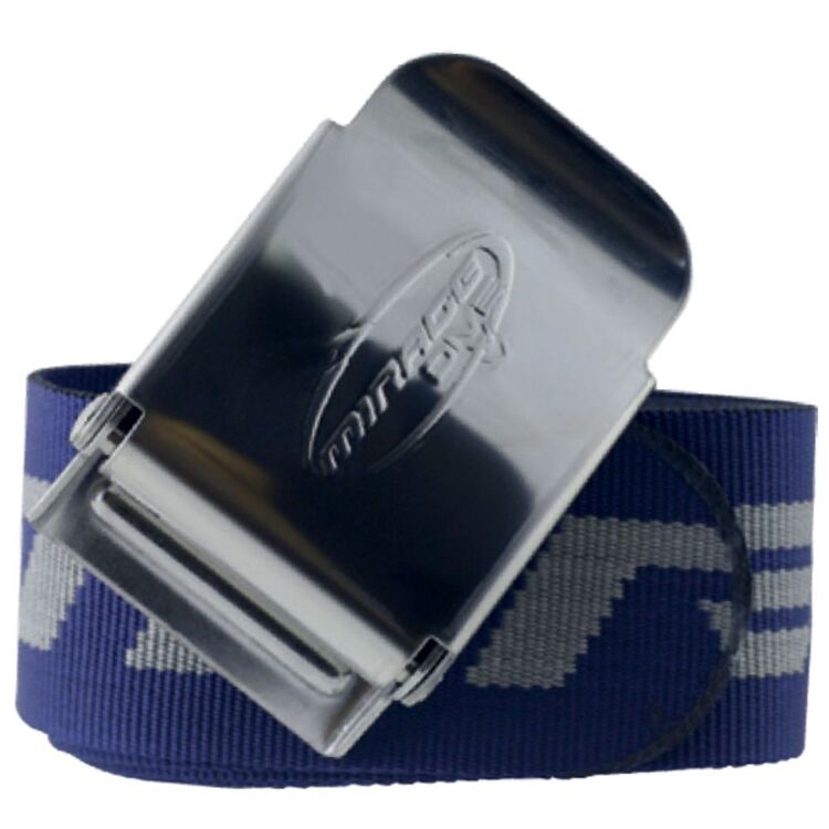 Mirage Weight Belt With Stainless Clip Black
