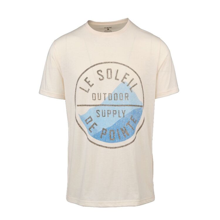Cape Men's El Soleil Tee Vanilla