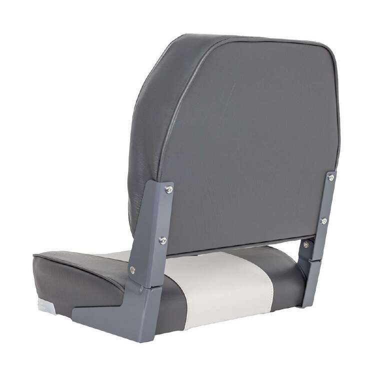 Oceansouth Deluxe Folding Boat Seat Grey & Charcoal
