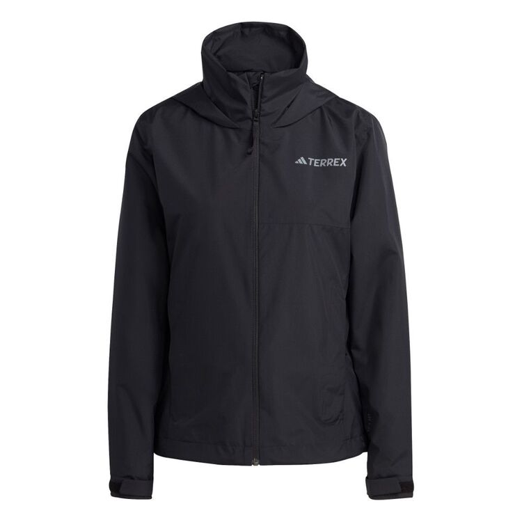 adidas Women's Multi 2 Layer Rain Jacket Black