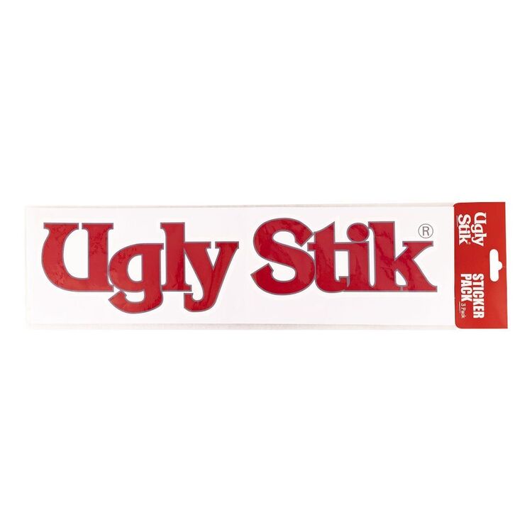Ugly Stik Boat Sticker (3 Pack) Multicoloured
