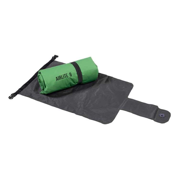 Mountain Designs Airlite 9 Mat Standard Green Treetop