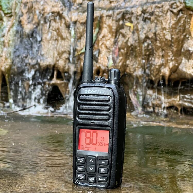 Ecoxgear 5 Watt UHF CB Radio Handheld Black 5 Watts