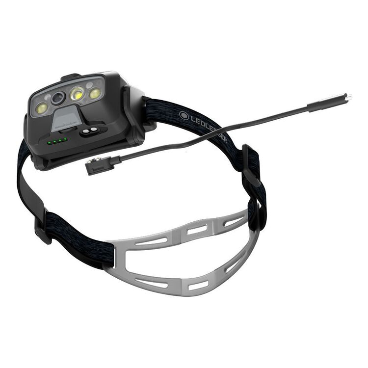 LED Lenser HF8R Core Bluetooth 1600 Lumen Rechargeable Headlamp Black 1600 Lumens