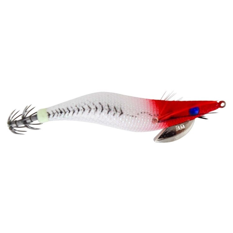 Black Magic Squid Snatcher Squid Jig Red Head