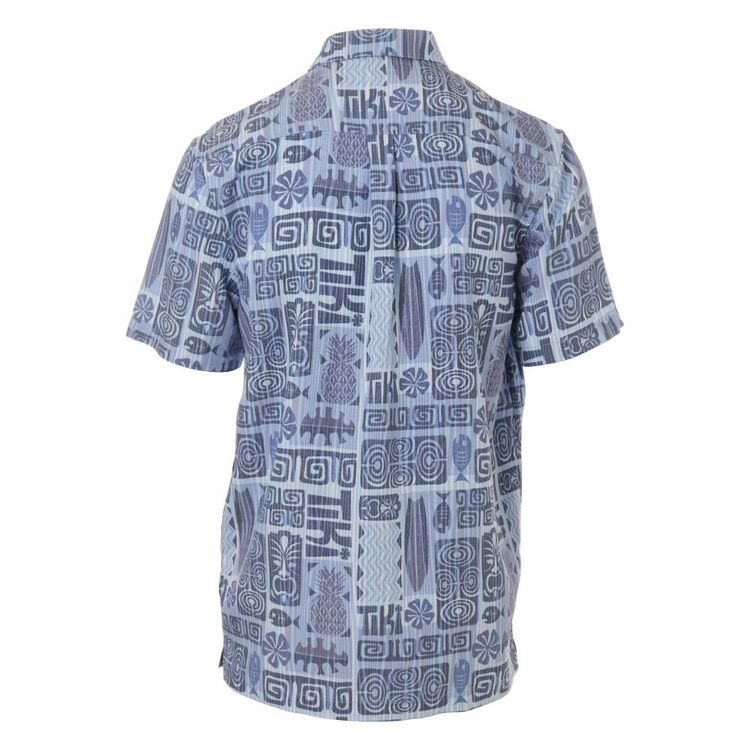 Gondwana Men's Surf Block PTD Shirt Blue