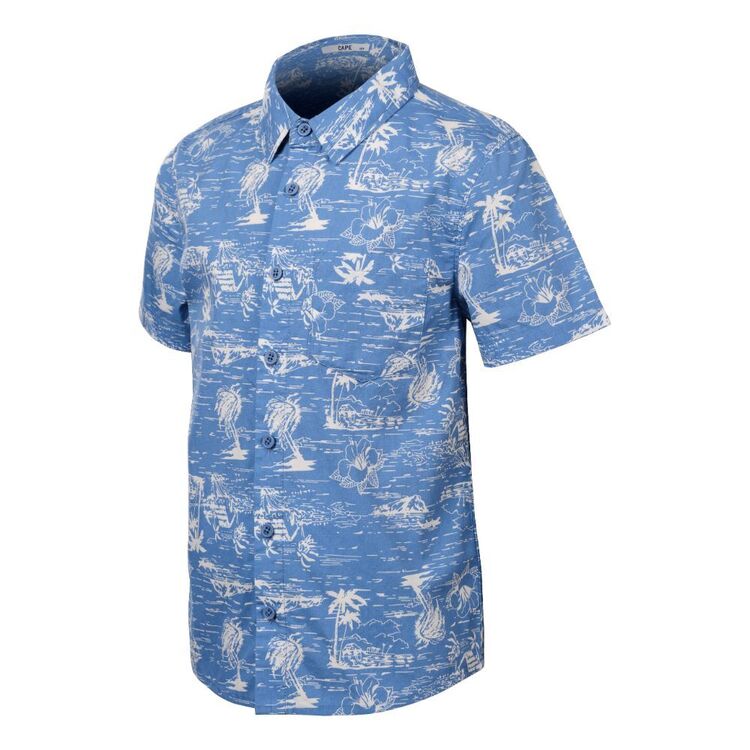 Cape Youth Summer Fun Shirt White & Navy