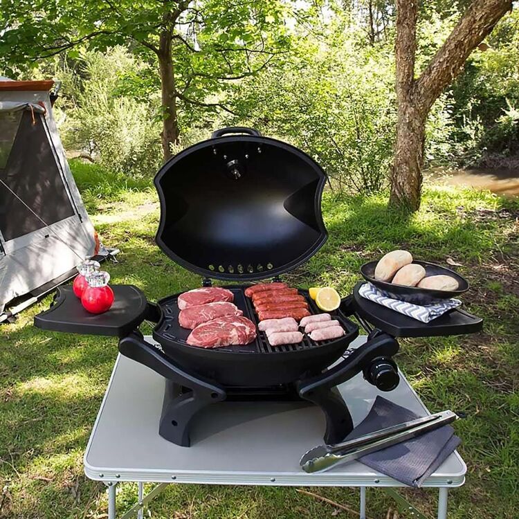 Gasmate Odyssey Portable 1 Burner BBQ LCC127 Black