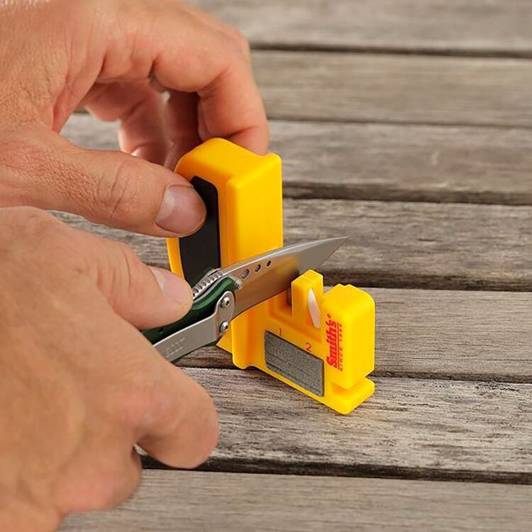 Smiths Fillet Knife and Hook Sharpener Yellow