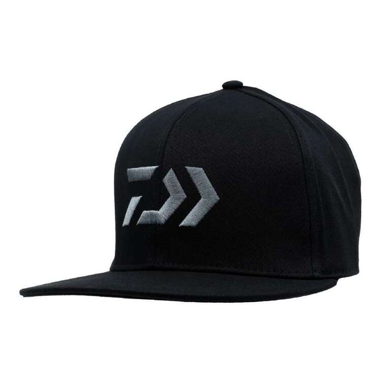 Daiwa Flat Brim Cap Black One Size Fits Most