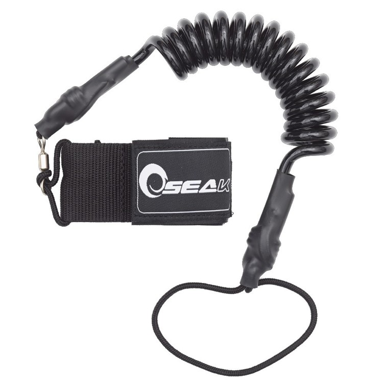 Seak Kayak Paddle Leash Black
