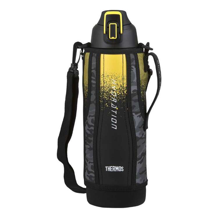 Thermos Stainless Steel Vacuum Insulated Sports Bottle with Pouch 1.5L
