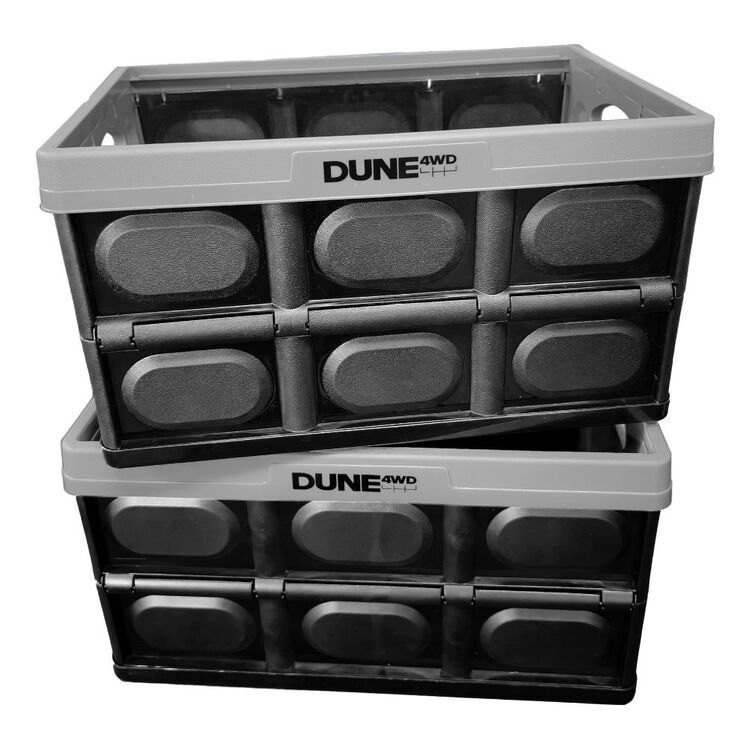 Dune 4WD Collapsible Crate 30L Black 30 L