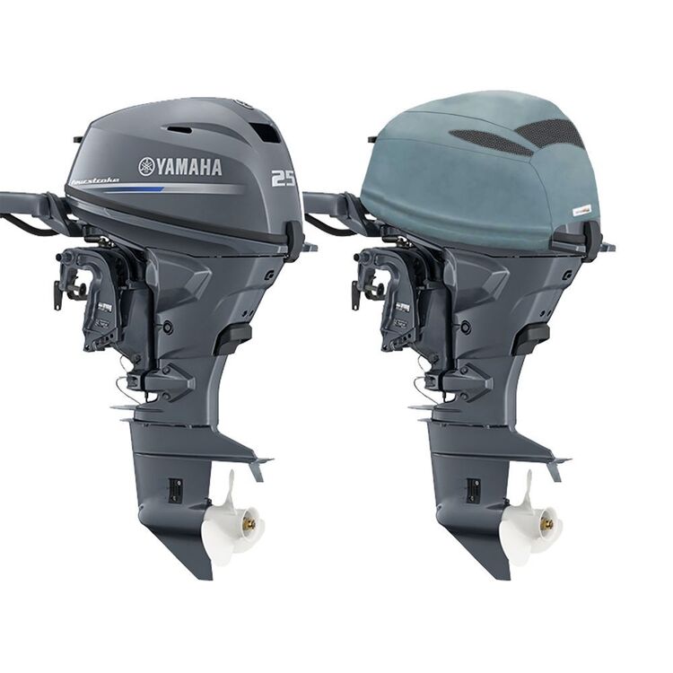 Yamaha 2 Cylinder 432CC Vented Cover Grey