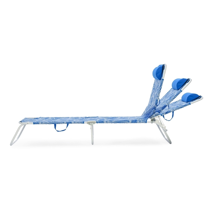 Life! Kalua Lounger Chair Blue Palm