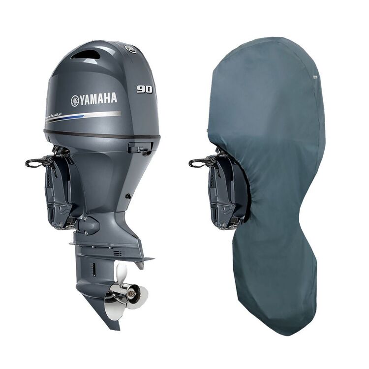 Yamaha 4 Cylinder 1.8L Full Cover 24MM Large Grey Large