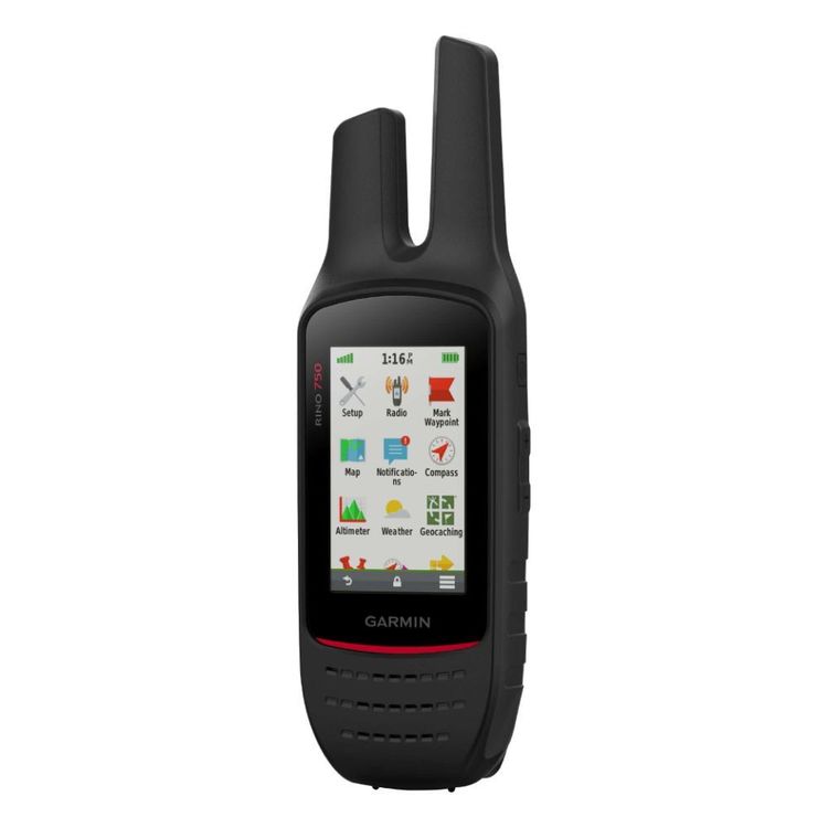 Garmin Rino 750 Handheld GPS with Sensors and 5W UHF 2-Way Radio