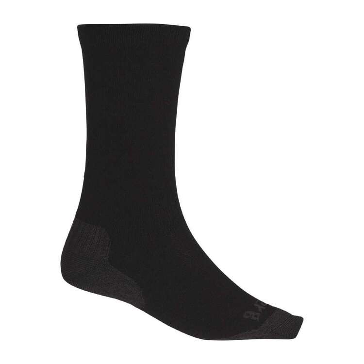 Cederberg Adults' Liner Merino Crew Socks Black