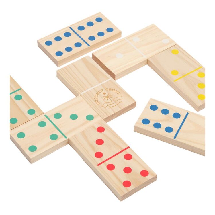 Coconut Grove Mega Dominoes Rainbow