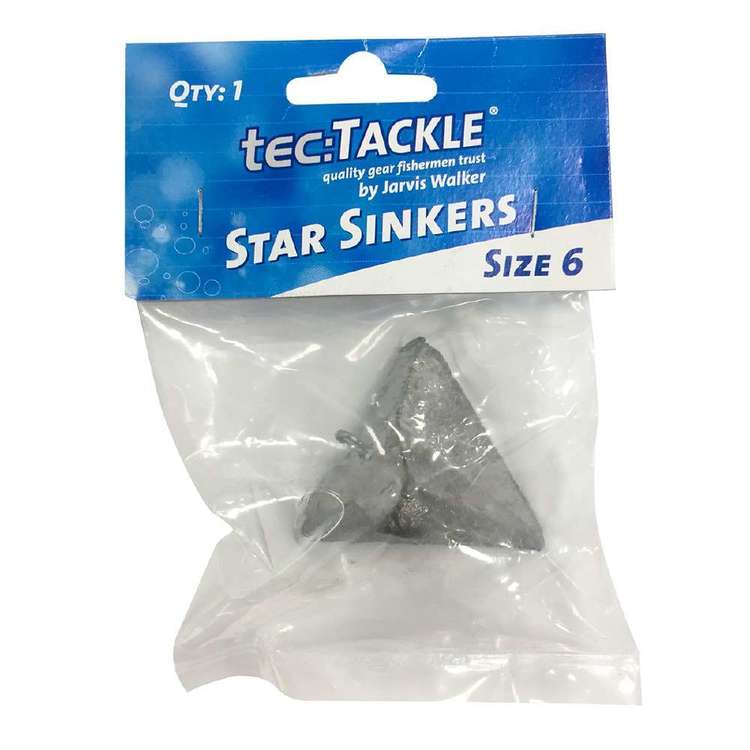 Jarvis Walker Tec Tackle Star Sinker Grey