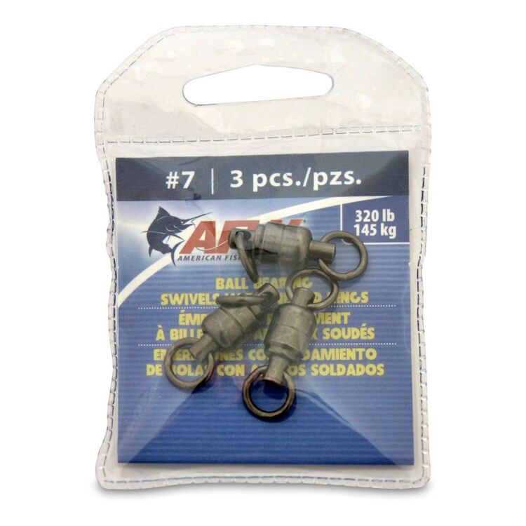 AFW Ball-Bearing Swivels Grey