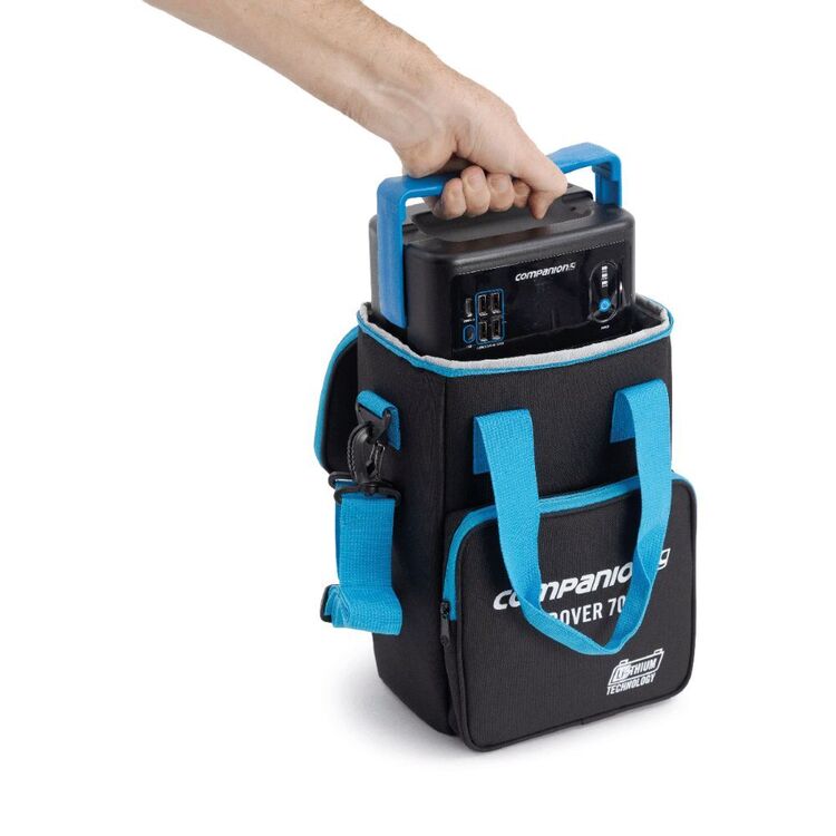 Companion Rover Lithium 70AH Power Station Carry Bag Black