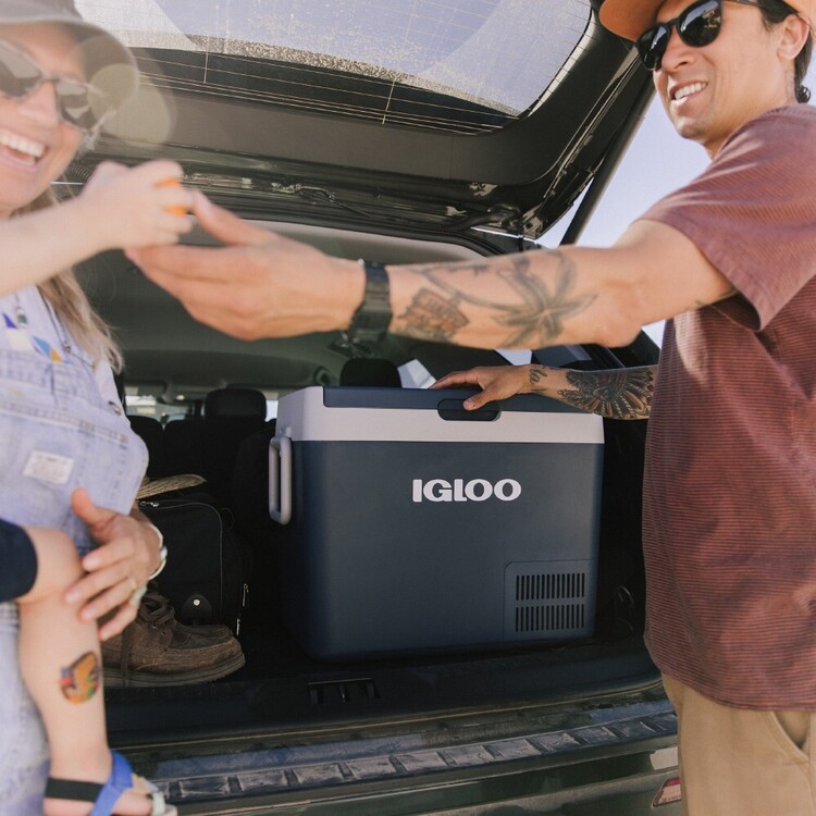 Igloo ICF Fridge/Freezer 40L Blue