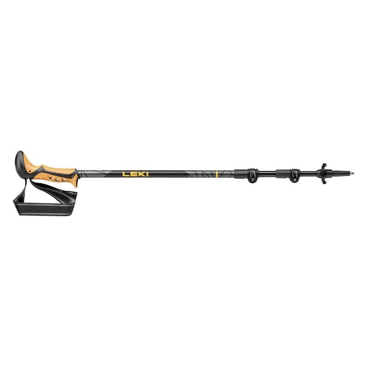 Leki Khumbu Lite Walking Poles Pair Anthracite & Mango