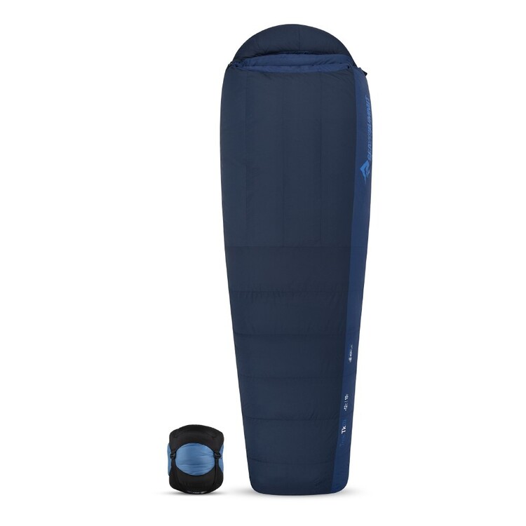 Sea To Summit Trek III Down -12° Sleeping Bag Regular Blue Navy & Denim