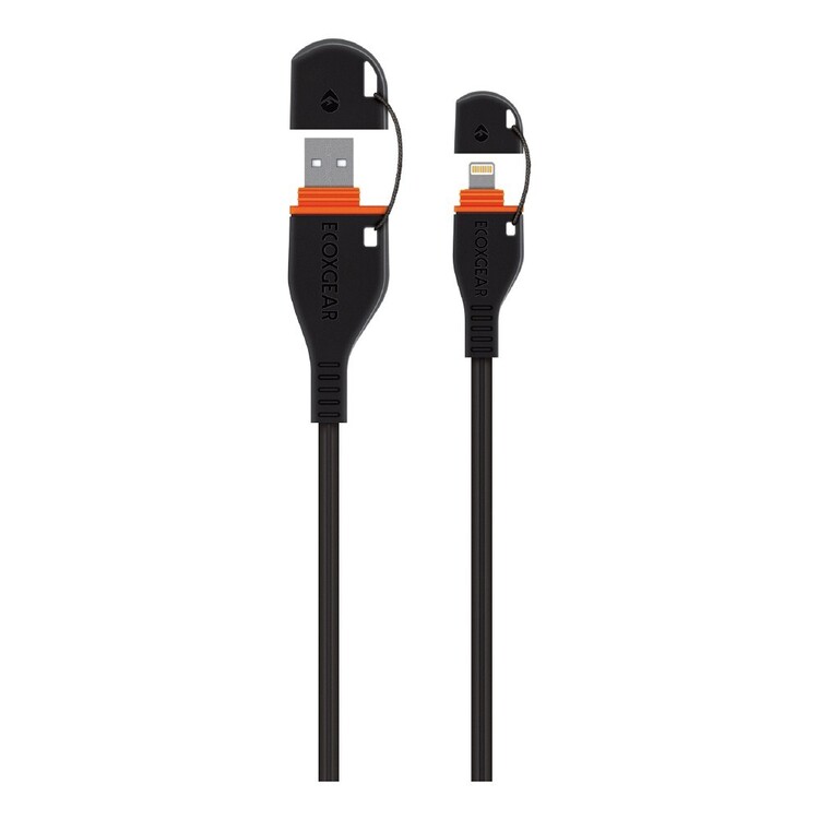 ECOXGEAR Lightning To USB EcoXCable Black