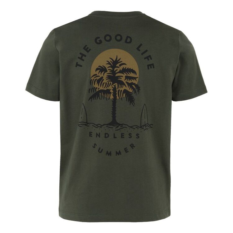 Cape Youth Boys Surfer Tee Green
