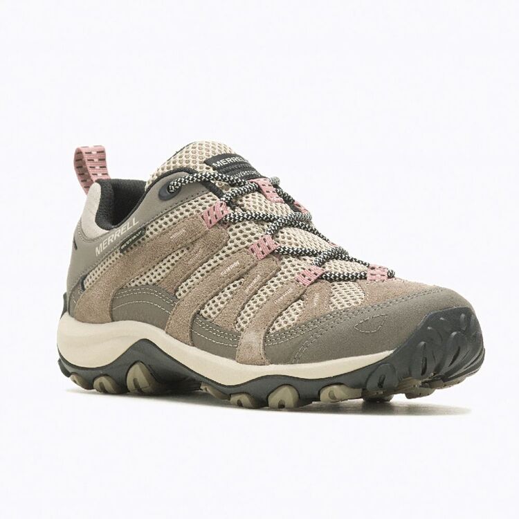 Merrell Women's Alverstone Waterproof Low Hiking Shoes Aluminium