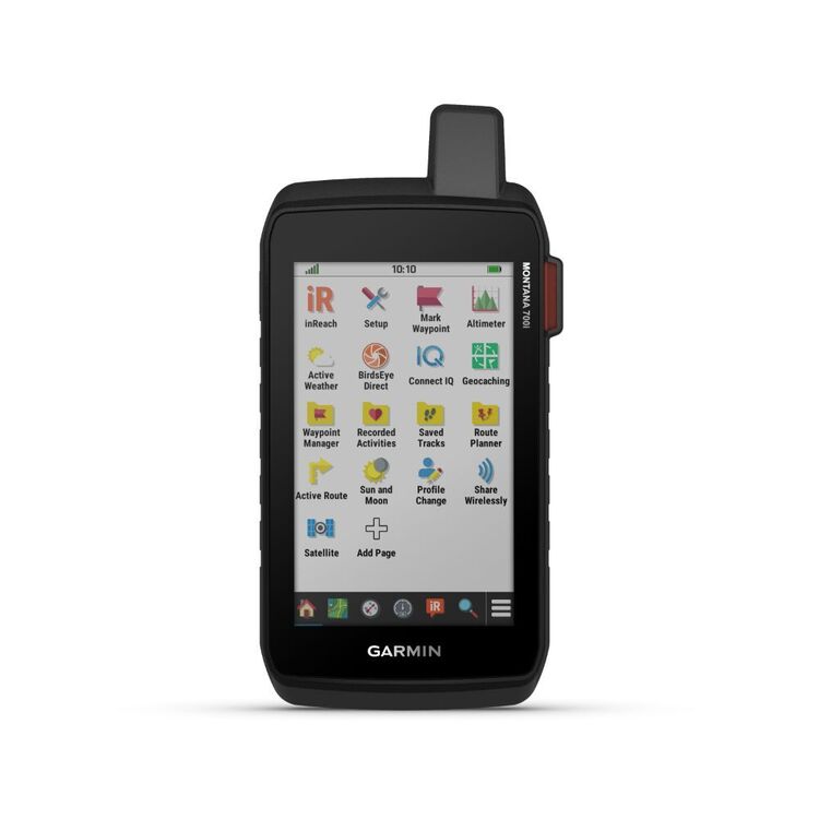 Garmin Montana 700 Rugged Handheld Touchscreen GPS Navigator with inReach Black