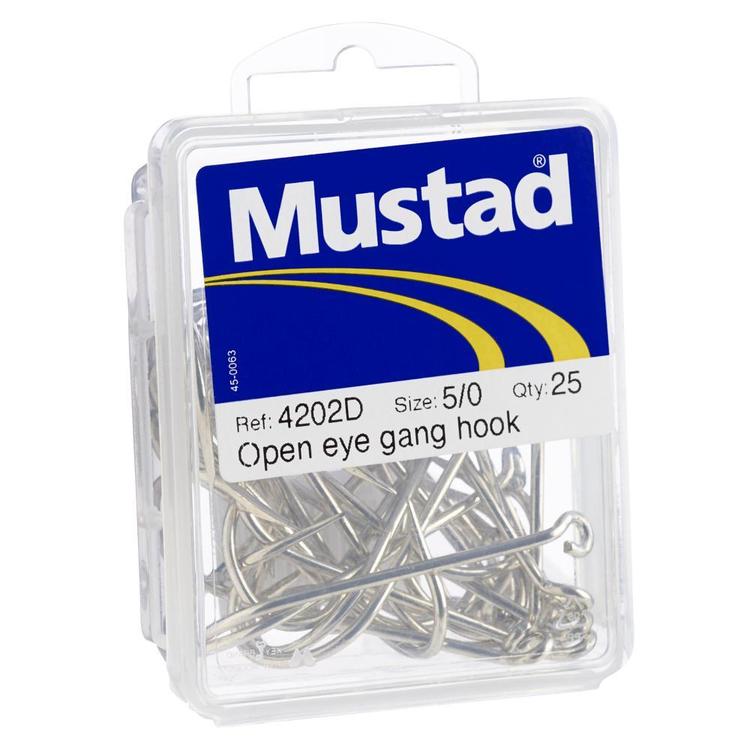 Mustad Kirby Openeye Hook 25 Pack