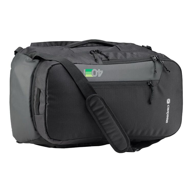 Caribee Traveller Carry On Bag Black 40 L