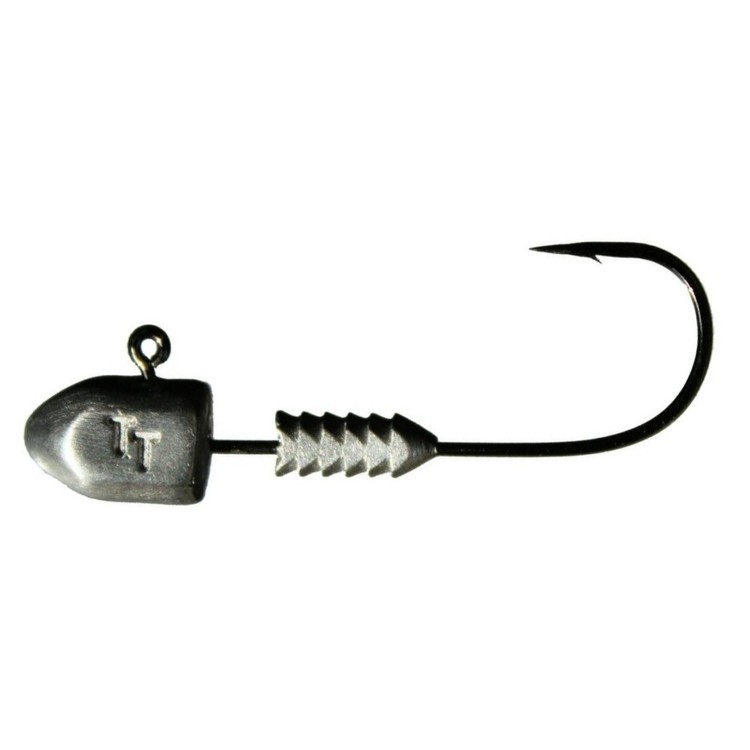Tackle Tactics HeadlockZ Finesse 3/8 oz Jig Heads Alloy 3 / 0